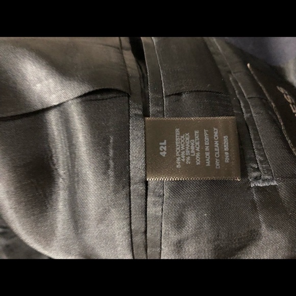 Express Navy blue Suit with pants - Picture 4 of 6